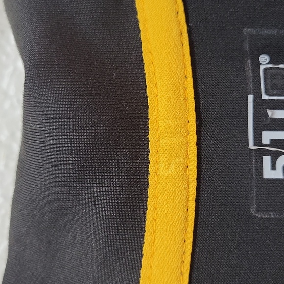 Men's 5.11 Tactical Black Polo Shirt - Picture 7 of 8